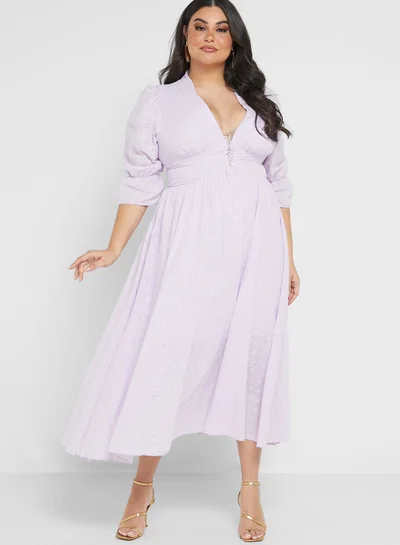 Khizana Puff Sleeve Dress