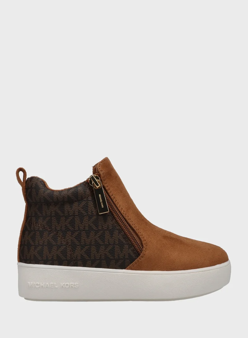 Michael Kors Kids Jordana Zaci Low Top Sneakers