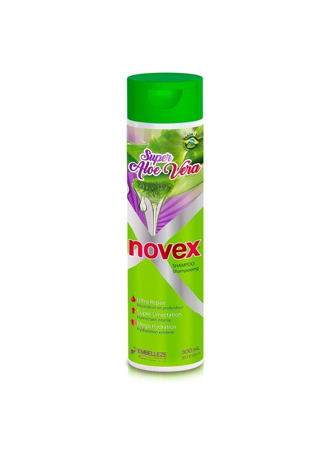 NOVEX Super Aloe Vera Shampoo With Organic Aloe Vera And Hydrovance 10.1 Oz Bottle  - Image 2