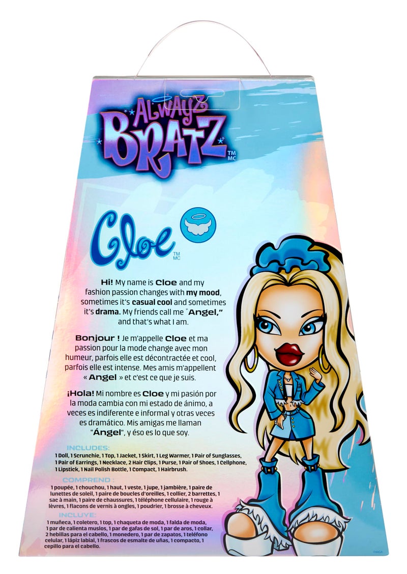 BRATZ Alwayz Bratz Cloe Fashion Doll with 10 Accessories and Poster - Image 5
