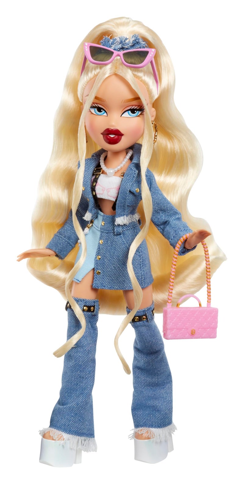 BRATZ دمية الموضة كلو من ألويز براتز مع 10 ملحقات وملصق - Image 3