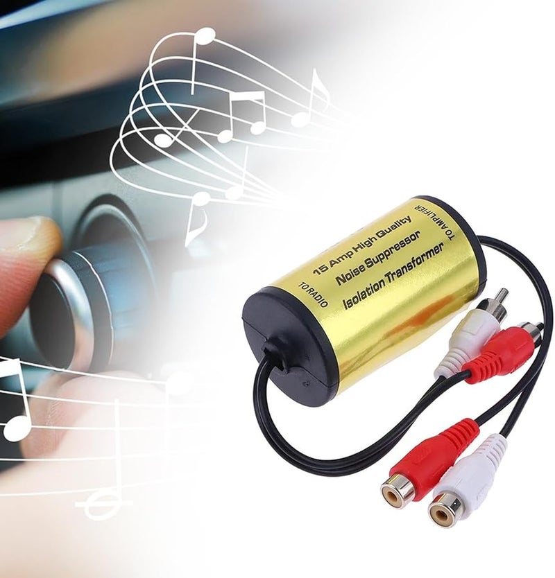 RCA Ground Loop Noise Isolator Filter 15A Power Audio Noise Eliminator - Image 4