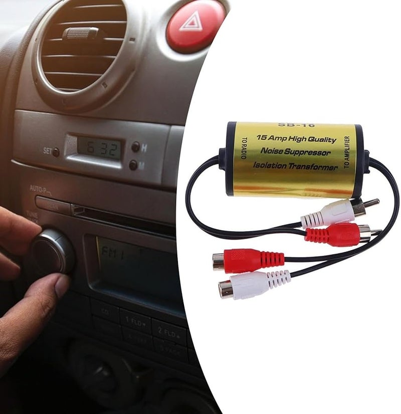 RCA Ground Loop Noise Isolator Filter 15A Power Audio Noise Eliminator - Image 3