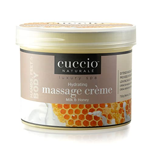 Cuccio Hydrating Massage Creme | for Hands, feet or Full Body Hydration | Mon-Oily, Ultra-Hydrating Body moisturizer - Image 4