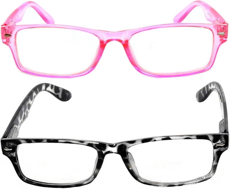 OWL Retro Fashion Style Narrow Rectangular Frame Clear Lens Eyeglasses - Image 2