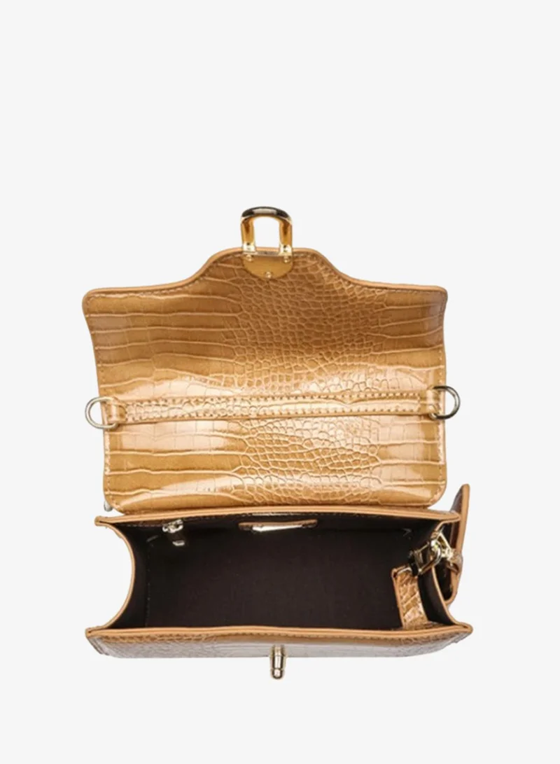 FYOR Top Handle Textured Bag BD 86