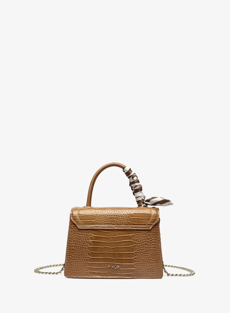 Fyor  Top Handle Textured Bag BD 86 for Women | Best Price UAE