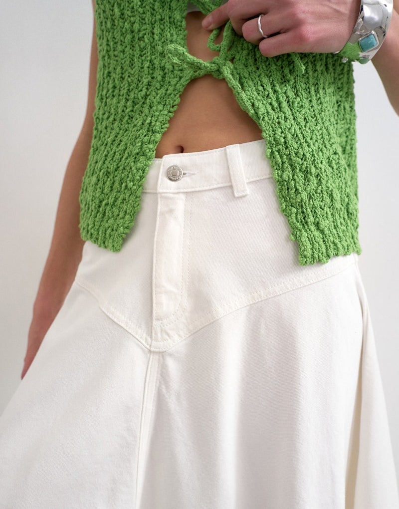 TOPSHOP Denim  Skirt - Image 4
