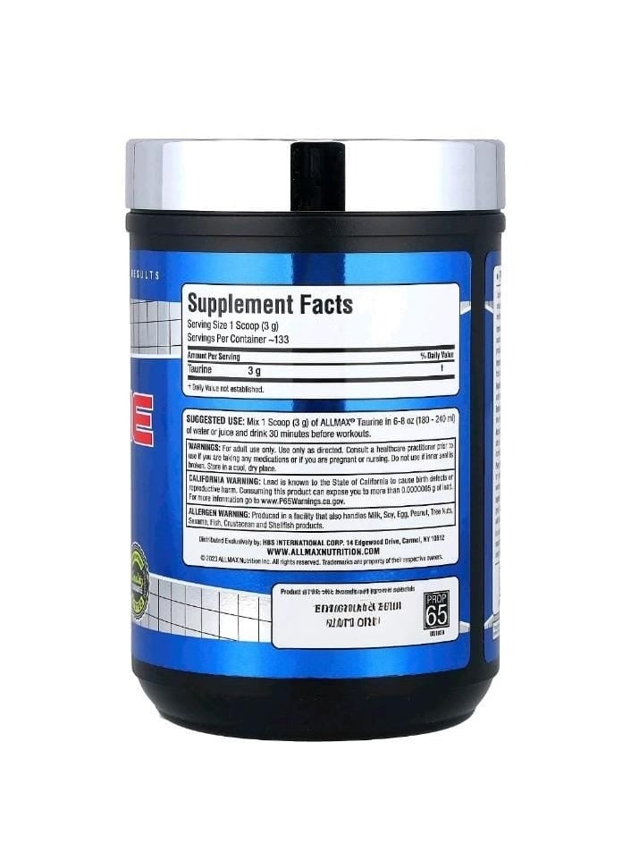 أول ماكس ALLMAX، أساسيات، تورين، 14.11 أونصة (400 غرام) - Image 2