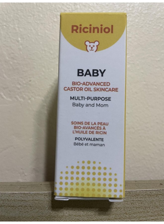 Riciniol Baby - Multipurpose Castor Oil for Baby and Mom | Bio-advanced Castor Oil Ointment, Pure & Natural Skin Protection, Hypoallergenic, Infant Massage Oil (15ml - Pack of 1) - Image 2