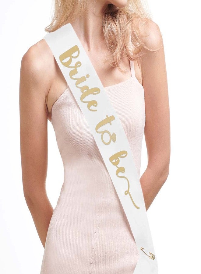 xo, Fetti Bachelorette Party Decorations Sash - Bride To Be | Bridal Shower Decorations | Engagement Party Decoration | Sash for Bride - Bachelorette Favor - Image 1