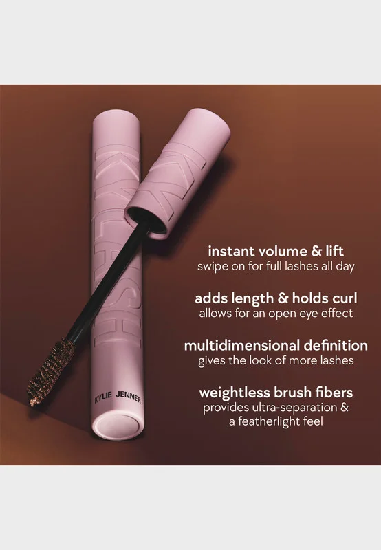 Kylie Cosmetics Kylash Volume Mascara - True Brown, 12ml