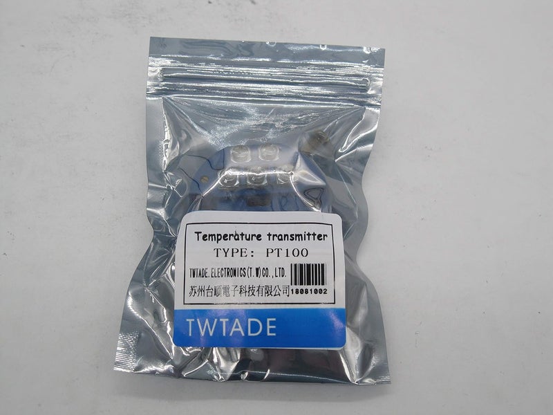 TWTADE / -0~100 Celsius RTD PT100 SBW Temperature Sensor Temperature Transmitter Isolated Detector Module -0~100 Degree - 4-20MA - Image 3
