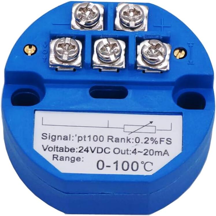 TWTADE / -0~100 Celsius RTD PT100 SBW Temperature Sensor Temperature Transmitter Isolated Detector Module -0~100 Degree - 4-20MA - Image 1