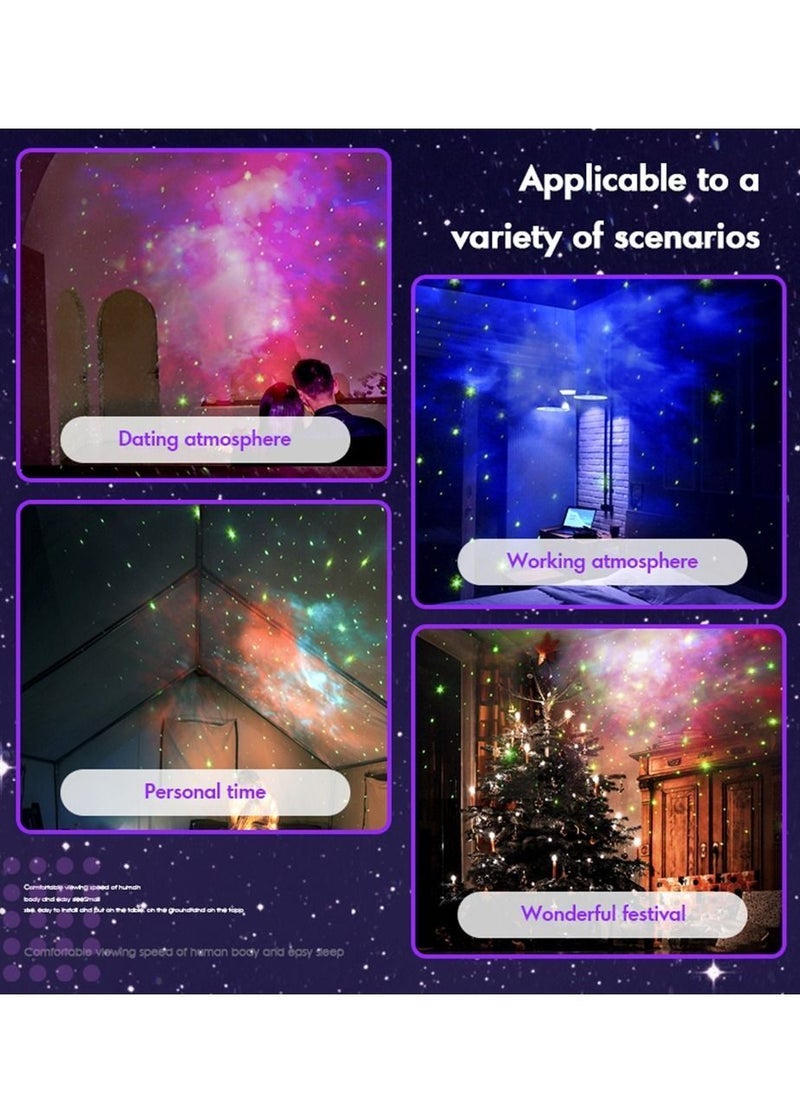 360°Adjustable Design Astronaut Nebula Galaxy Night Light Projector for Children Adults Baby Bedroom, Party Room and Game