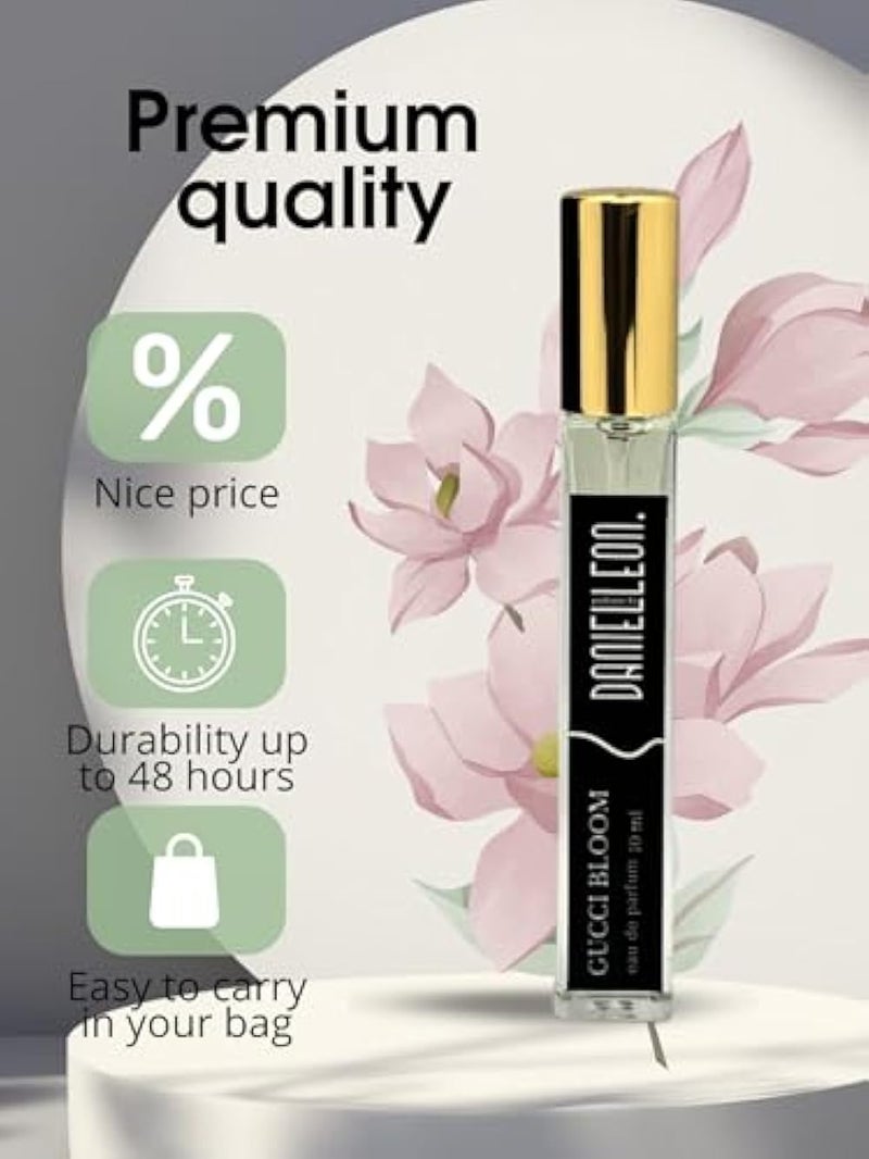 Daniel Leon, inspired perfume by Gucci-Bloom, Soft Floral Perfume for Women with Jasmine & Tuberose tester, 10 ml - Image 4