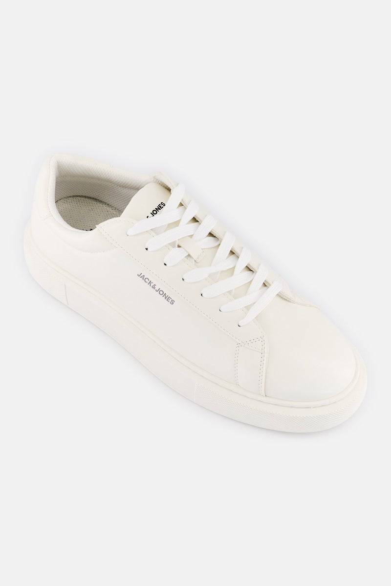 JACK & JONES Men JFW Grand Lace Up Sneakers, White - Image 1