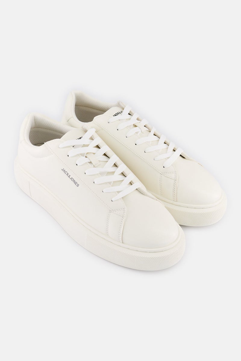 JACK & JONES Men JFW Grand Lace Up Sneakers, White - Image 2