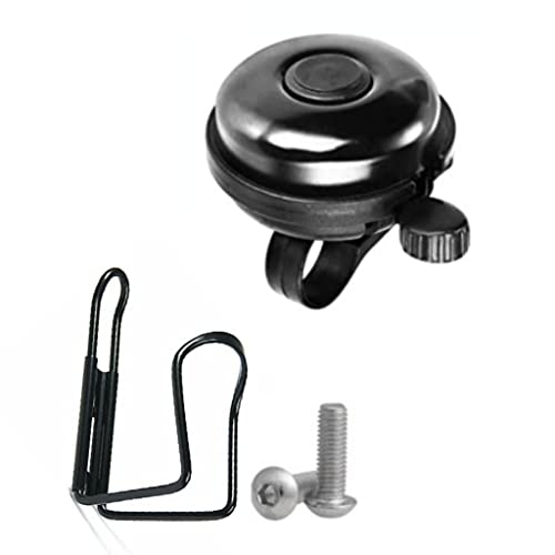 FASTPED Bicycle Water Bottle Cage Holder with Handlebar Bell Ring (Combo) ycle Water Bottle Holder Rack Aluminum Water Bottle Stand Ultra-Loud Cycle Horn for Safety | Lightweight Anti-Rust Cycle Bell - Image 1