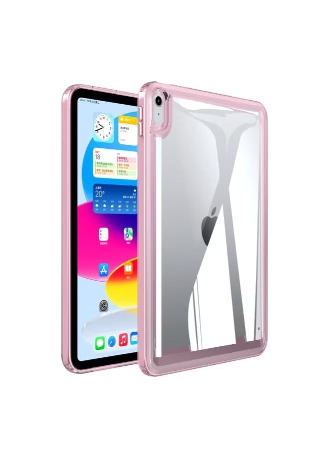 PROMASS Case Cover For iPad mini 6 Transparent Acrylic Tablet Case Pink