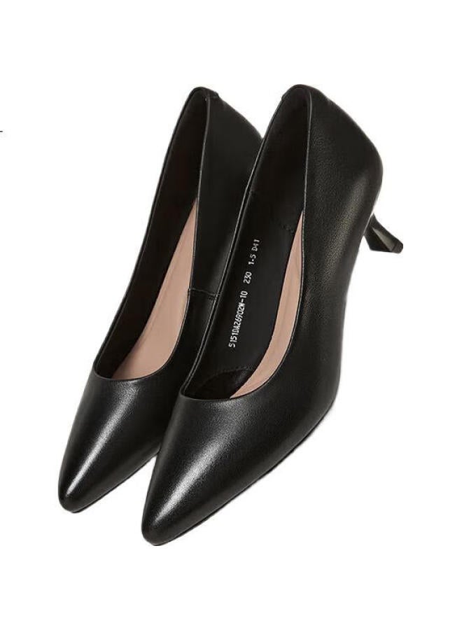 YEARCON Women'S Stiletto Commuter Work Shoes Shallow Mouth Fashion High Heels Single Shoes Women 26902W Black 39 - Image 2