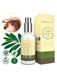 EssyNaturals Advanced Hair Growth Serum Hair Growth Oil With Biotin & Castor Oil Hair Growth For Women Hair Loss Treatments Rosemary Oil For Hair Growth Hair Growth Products For Thicker Longer Fuller Healthier Hair  - Image 5
