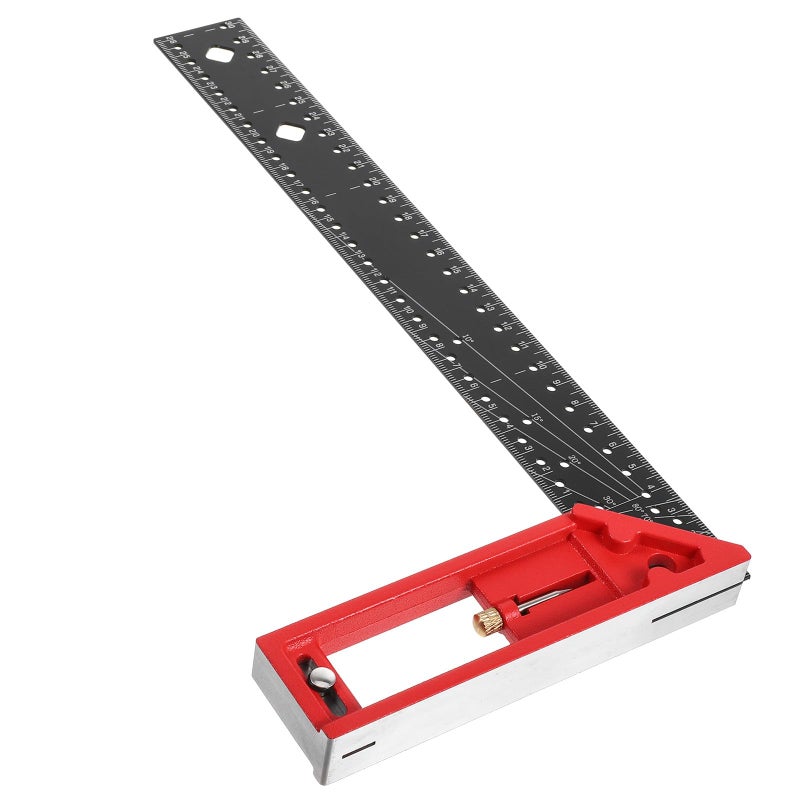 Aluminum Alloy Multi Angle Measuring Ruler 45 Degree Corner Protractor For Precision Woodworking - Image 2