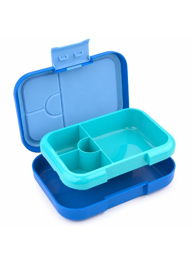 Cocobee Bento Lunch Box, Microwave Safe Removable Food Tray, BPA Free- Blue - Image 5