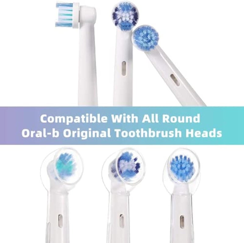 THE PACK 4 - Reusable Toothbrush Head Covers Compatible with Oral-B Electric Toothbrush Heads and Hygienic Storage Better at Home and Travel - Image 4