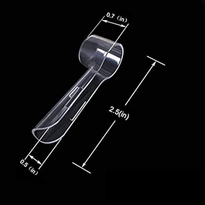 THE PACK 4 - Reusable Toothbrush Head Covers Compatible with Oral-B Electric Toothbrush Heads and Hygienic Storage Better at Home and Travel - Image 2