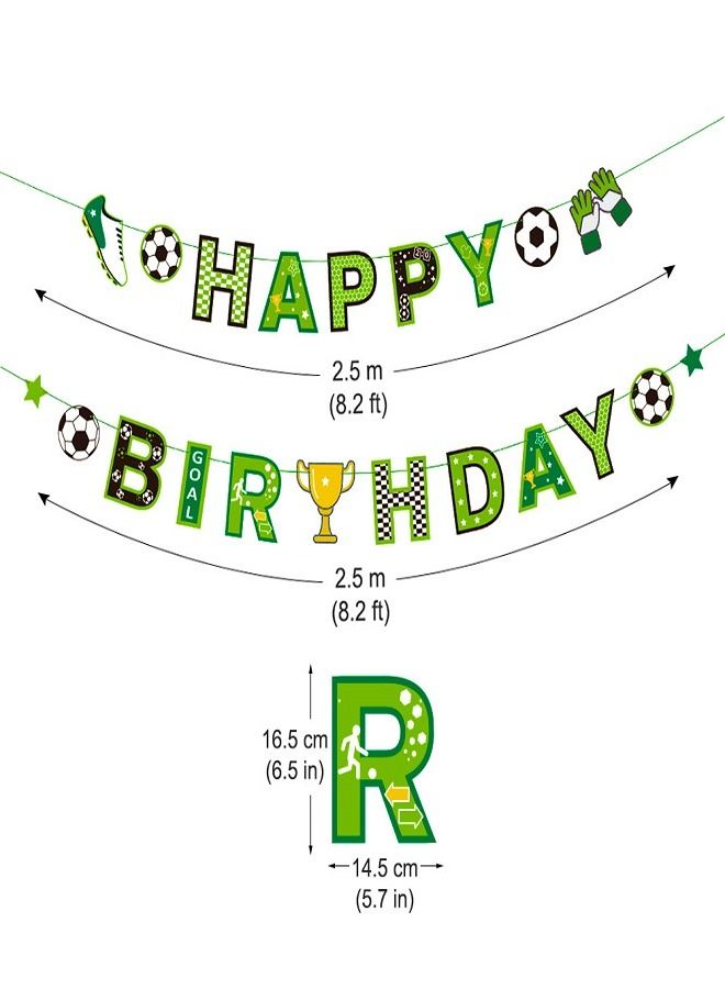 DecoLoral DECOR ME Football Birthday Party Decoration  Soccer Theme Birthday Party Supplies  Party supplies kit Decoration set 151 Pcs in Set - Image 5