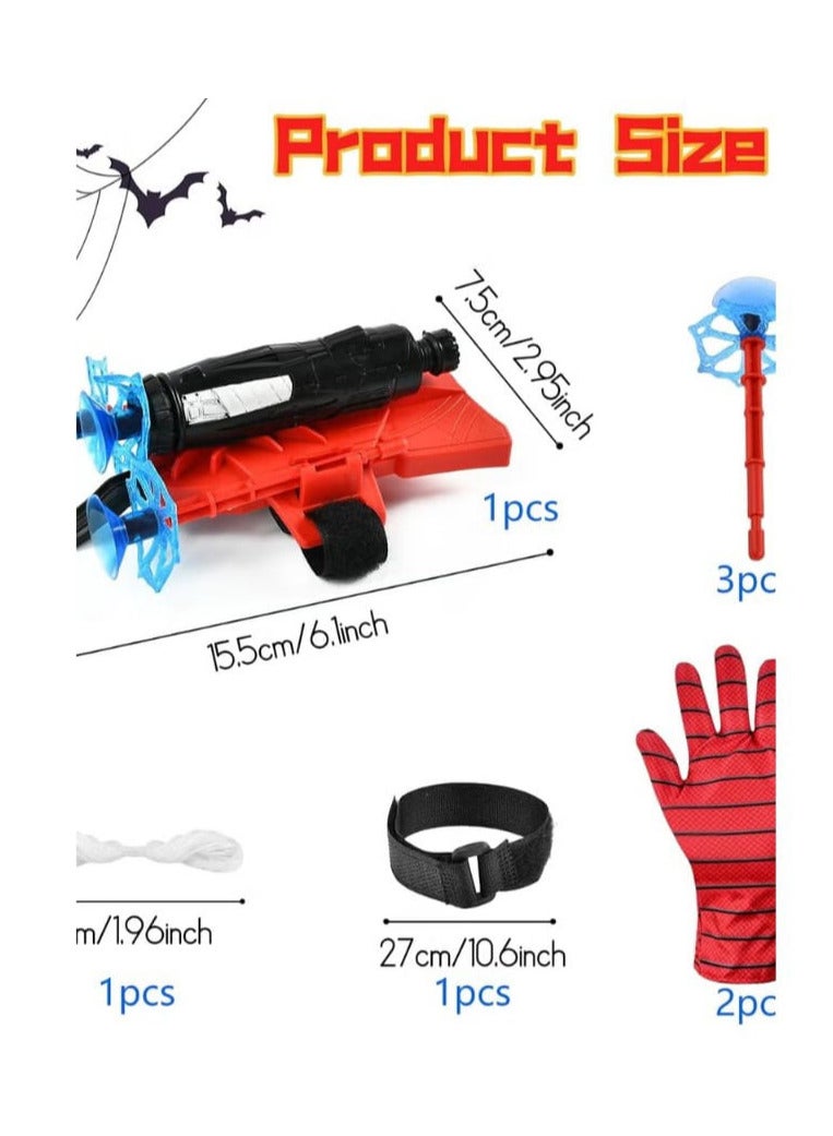 Neomwang Spider Shooting Glove, Spider Hero Gloves for Kids, Spider-Man Toy Glove, Spider-Man Web Shooter, Launching Toy, Wrist Toy Set, Cosplay Shooting Glove. - Image 1