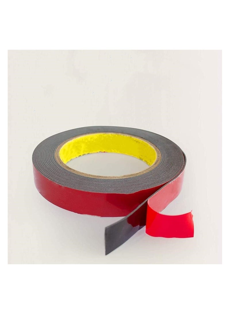 VIUAUAX Double Sided Tape, HPP Heavy Duty Mounting Tape Converted, Super Strong Foam Tape for Outdoor and Indoor Home Office Automotive Decorations and LED Strip Lights10mm width*3m length - Image 2