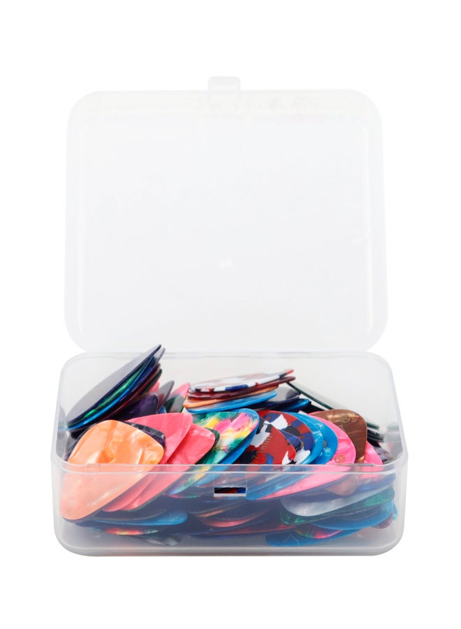 IRIN 100Pcs 0.71MM Celluloid Guitar Picks Ukulele Finger Picks Musical Instrument Accessory - Image 1