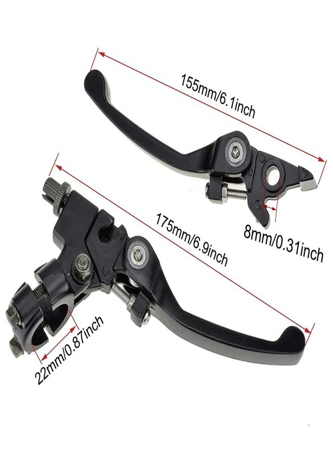 KAKO Clutch Brake Handle Levers for 22mm 7/8 inch Handlebar, Fit for 110cc 125cc 140cc TTR SSR Xmotos Apollo 125 Pit Dirt Bike CRF50 CRF70 Motor Bike Motocross Parts - Image 3