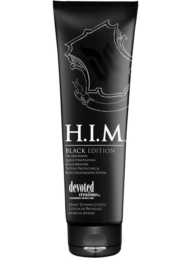 ديفوتيد كريشونز غسول تسمير البشرة الأسود سريع الاختراق من ديفوتيد كرييشنز HIM Black Edition، يمتص الزيوت، 8.5 أونصة 