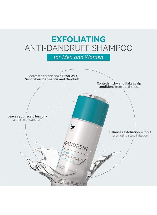 DS LABORATORIES - DS Laboratories Dandrene Anti Dandruff Shampoo - Exfoliating Shampoo for Dry Itchy Scalp, Dandruff Scalp Treatment, Seborrheic Dermatitis & Psoriasis - Image 1