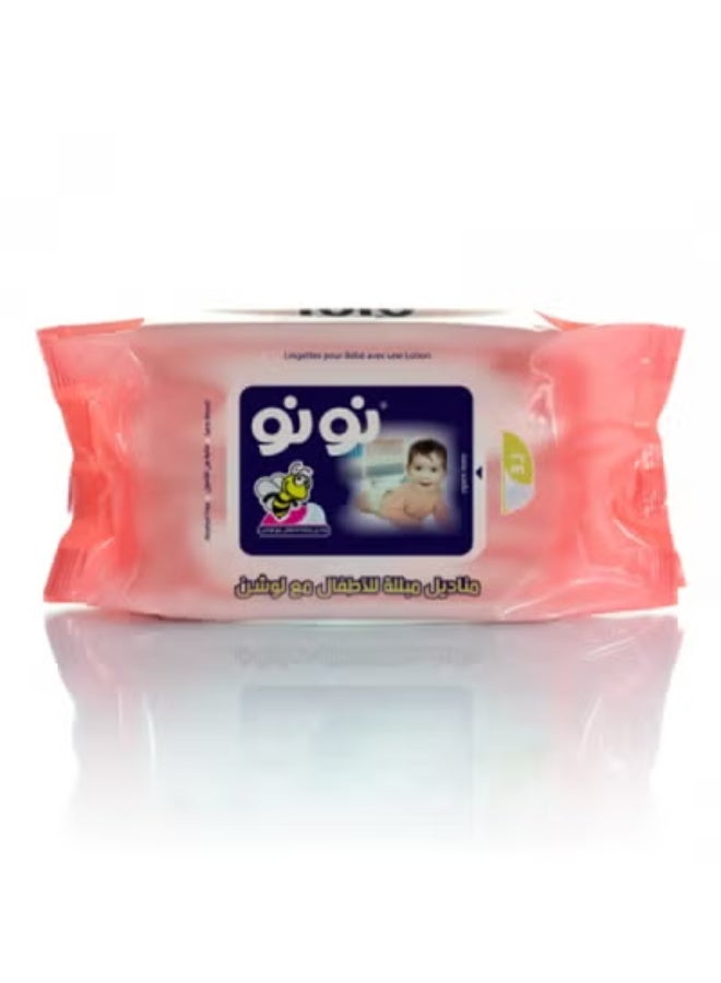 Nunu Baby Wet Wipes with Lotion 24 Wipes