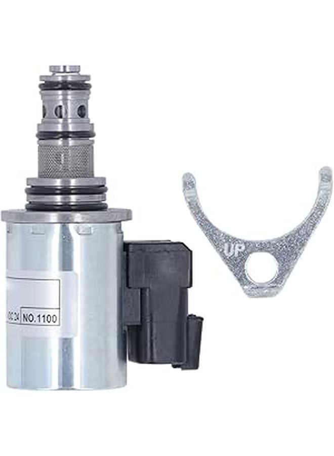Stop Solenoid 24V Shut Off Valve Compatible with CAT 924G 924GZ 928G 930G 930H 950H - Image 1
