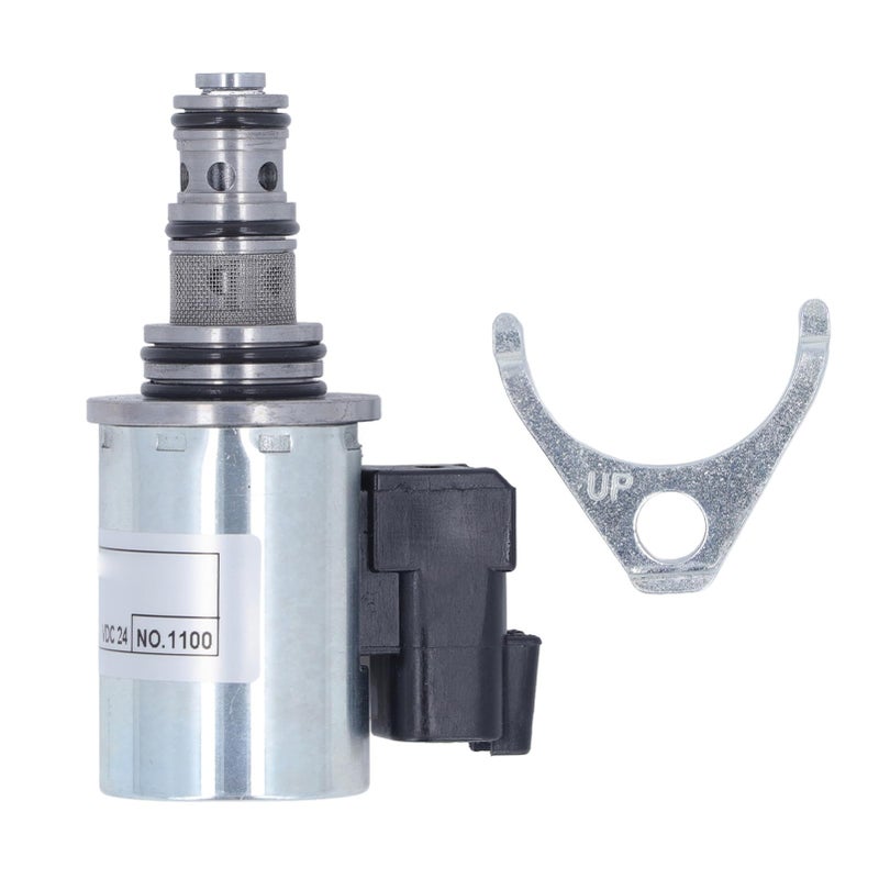 Stop Solenoid 24V Shut Off Valve Compatible with CAT 924G 924GZ 928G 930G 930H 950H - Image 2