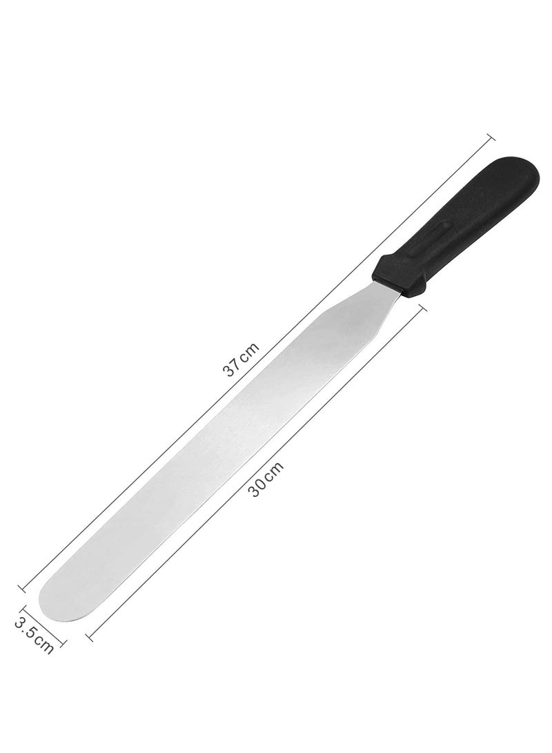 Morlife 12 Inch Stainless Steel Spatula - Image 3