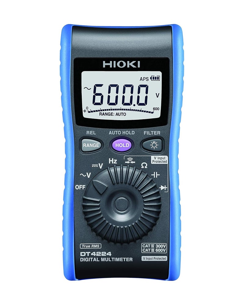 Hioki DIGITAL MULTIMETER DT4224 Pocket DMM that Prevents False Circuit Breaker Trips using Proprietary Technology  - Image 1