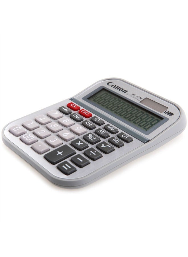 Canon Ws-112g Large Business Office Calculator Accounting Finance 12-digit Large Key Desktop Computer - Image 3