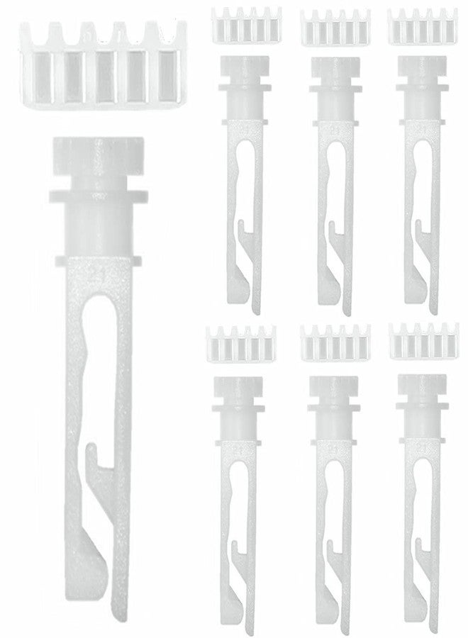APUXON 20pcs The Stem and Gear for Vanes Carrier of 3-1/2" or 5" Vertical Blinds Components Used for Headrail - Image 1