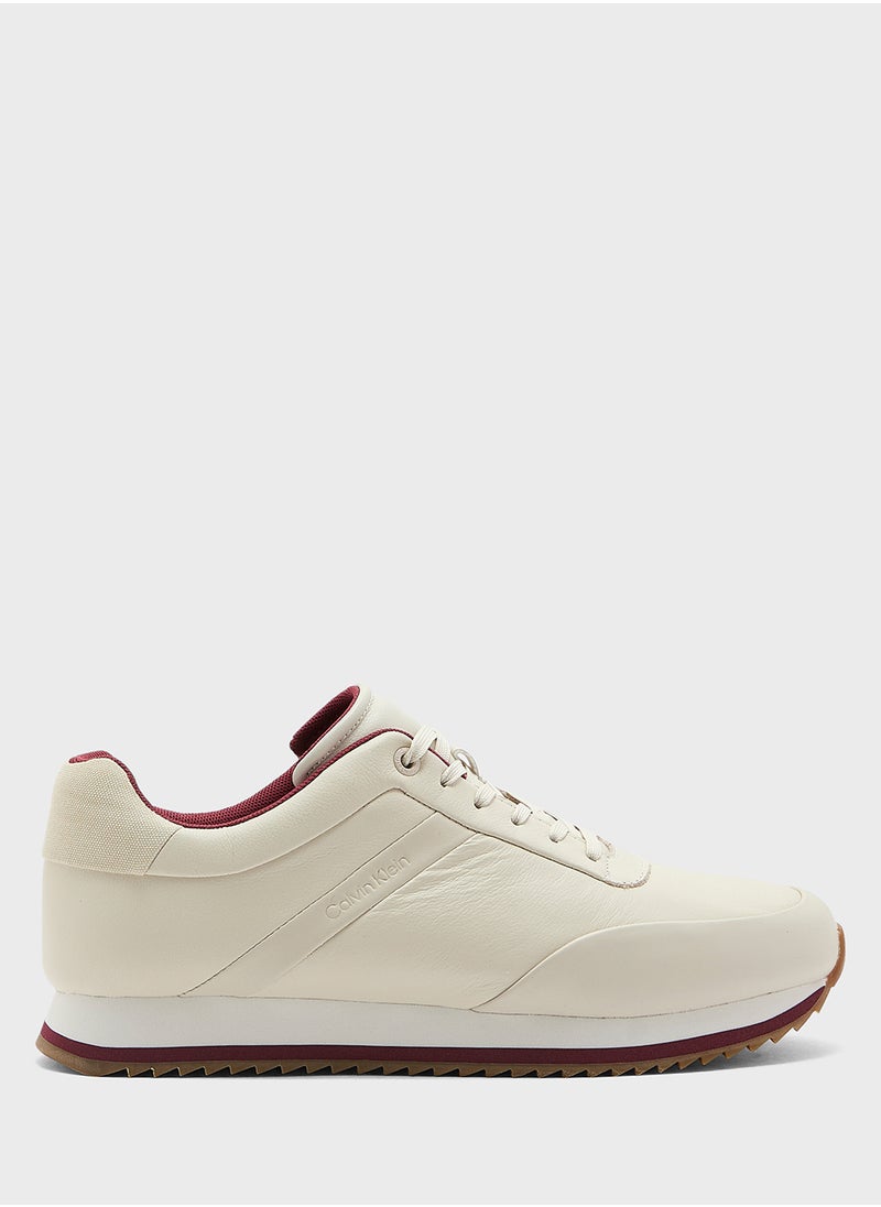 CALVIN KLEIN LACE UP RUNNER TRAINERS  - Image 1