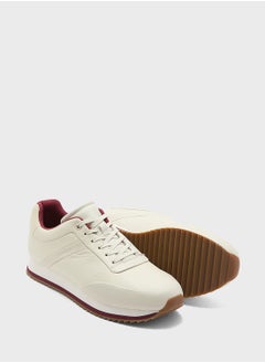 CALVIN KLEIN LACE UP RUNNER TRAINERS  - Image 3