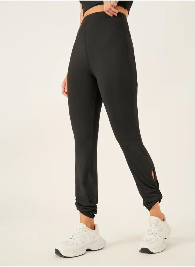 ستايلي Ankle Twist Detail Leggings