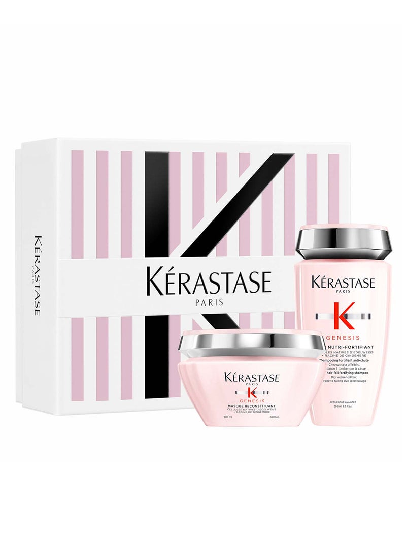 Kerastase Genesis - Intense Fortifying Anti Hair-Fall Haircare Duo for Dry Weakened Hair - Image 5