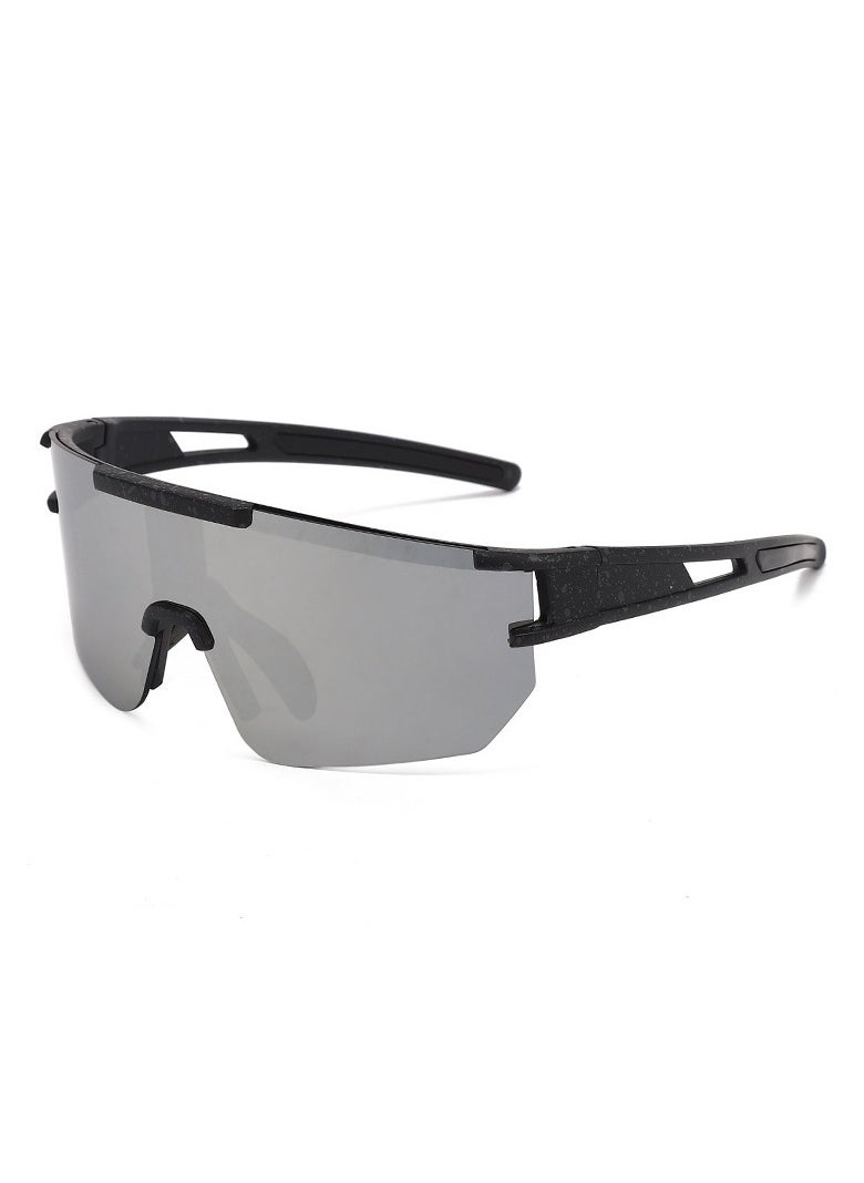 NIBEMINENT - Outdoor Sports Cycling Sunglasses Glasses Advanced Sense Exaggerated Personality Ins Wind Goggles - Image 1