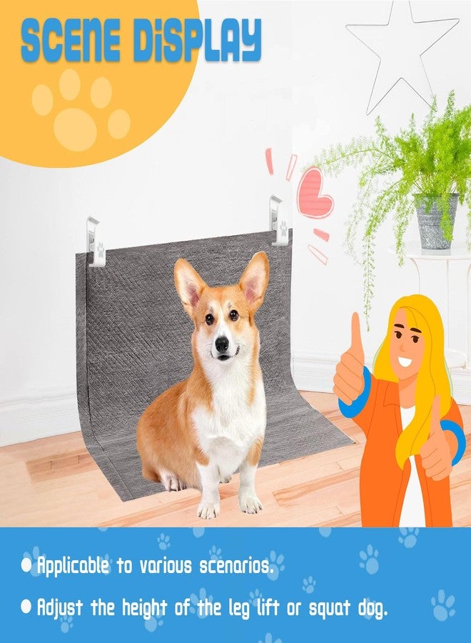 Luxify Dog Pee Pad Holder-Securely Holds Training Pads Indoor Potty Training-Ideal for Leg-Lifting Puppies-White(4 Pack) - Image 2